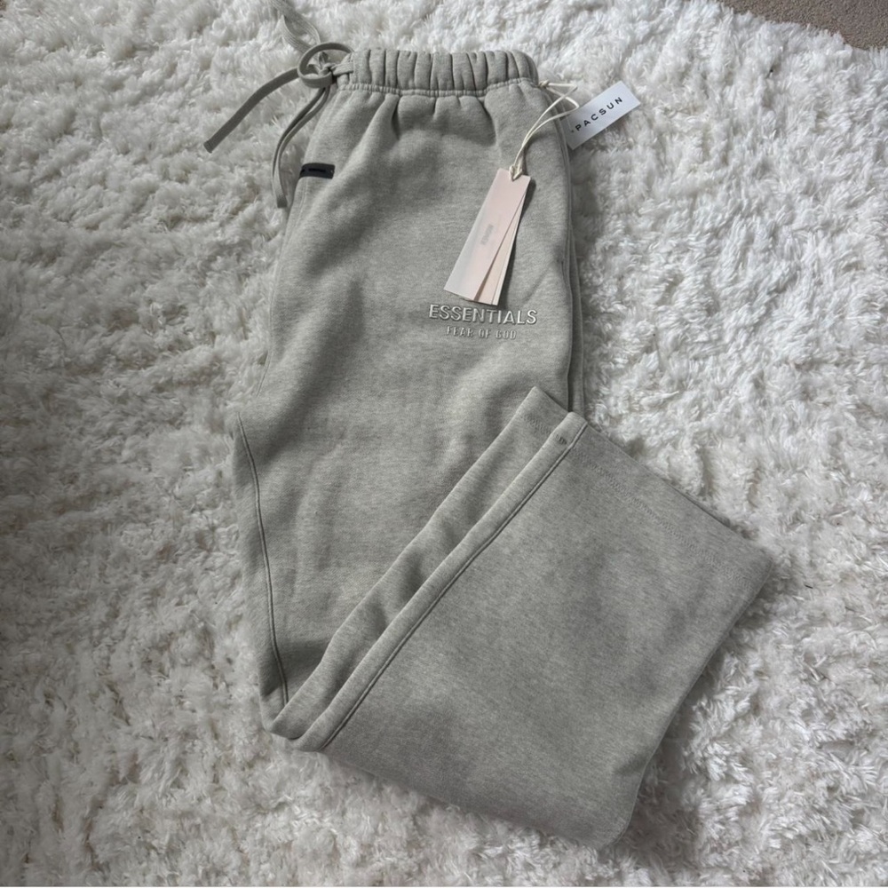 Essentials Women’s Wide Leg Sweats - Gray
